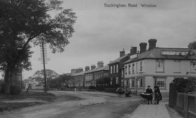 Buckingham Road looking north
